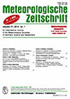 METEOROLOGISCHE ZEITSCHRIFT杂志封面